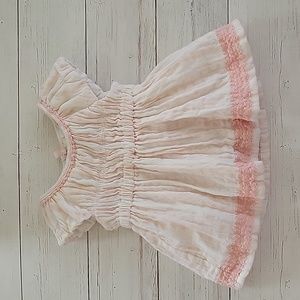 Shrinking Violet 0-3 Month Dress